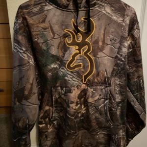 Browning camouflage hoodie